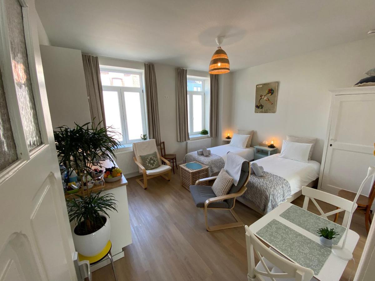 Logies-M Comfort Studios Inc Bikes B&B Ostend Luaran gambar