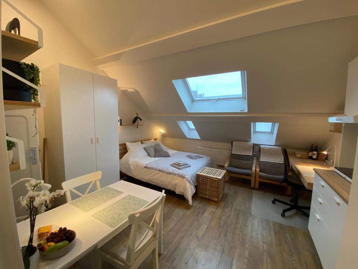 Logies-M Comfort Studios Inc Bikes B&B Ostend Luaran gambar
