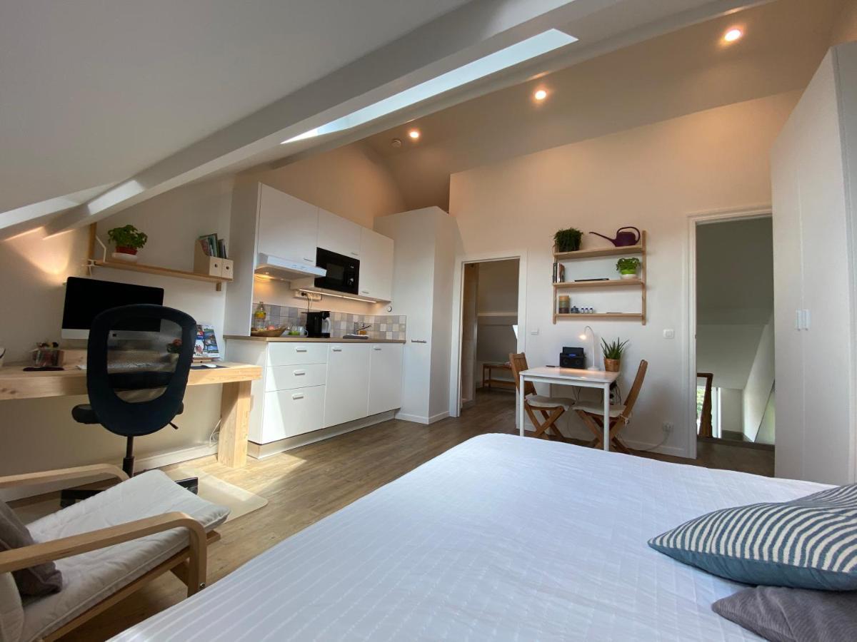 Logies-M Comfort Studios Inc Bikes B&B Ostend Luaran gambar