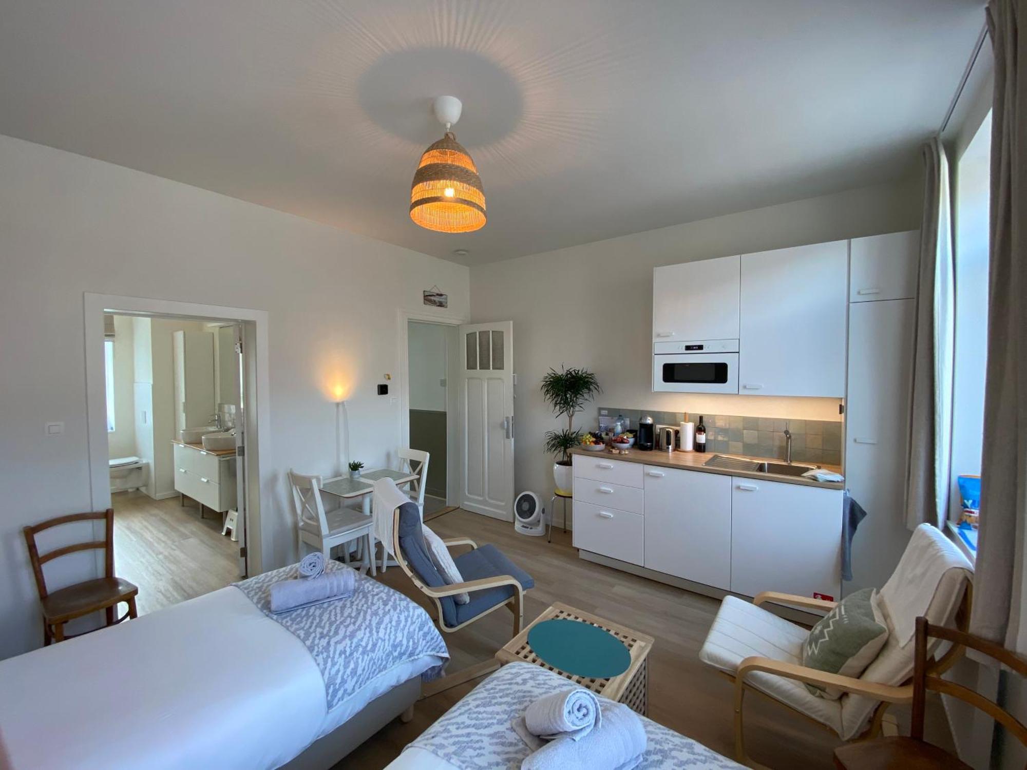 Logies-M Comfort Studios Inc Bikes B&B Ostend Luaran gambar
