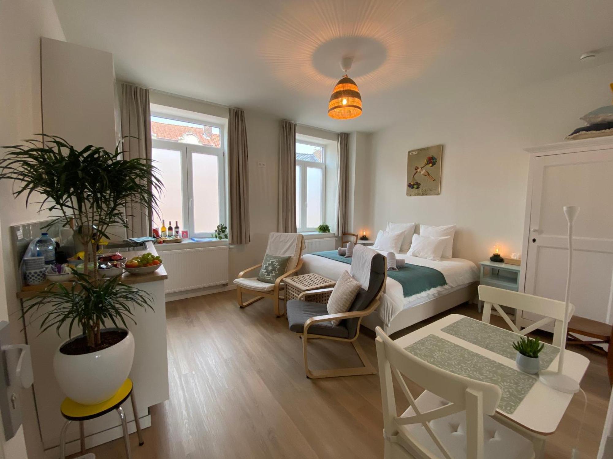 Logies-M Comfort Studios Inc Bikes B&B Ostend Luaran gambar