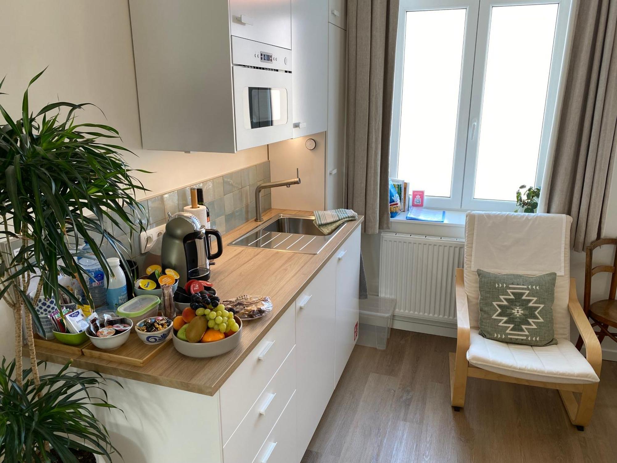 Logies-M Comfort Studios Inc Bikes B&B Ostend Luaran gambar